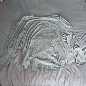 Ava & Viv Gray Long Sleeve Shirt